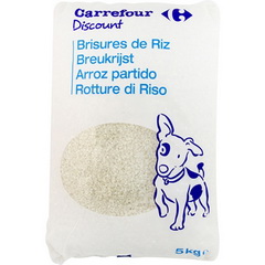 Brisures de riz pour chien uniquement