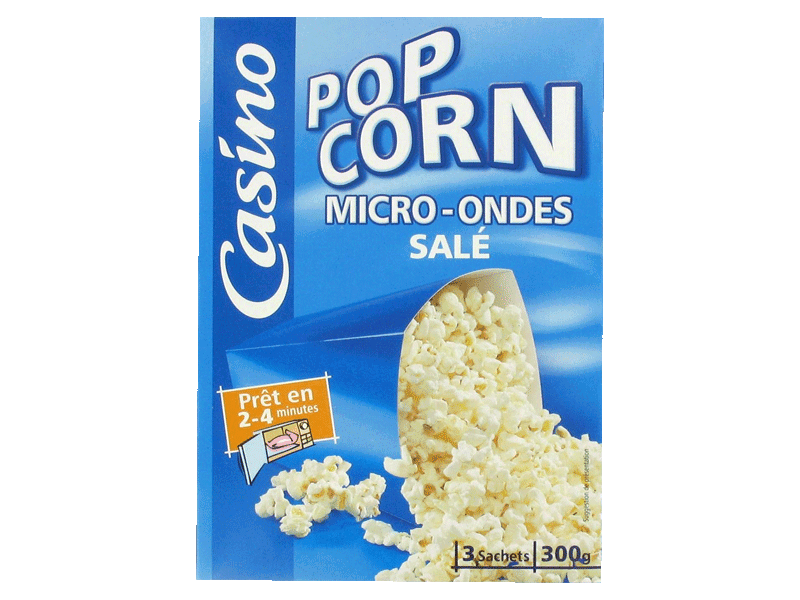 Pop-corn sale (micro-onde)