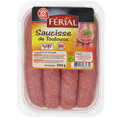 Saucisse de Toulouse Ferial 500g