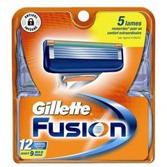 Gillette, Fusion - Lames de rasoir, le paquet de 12