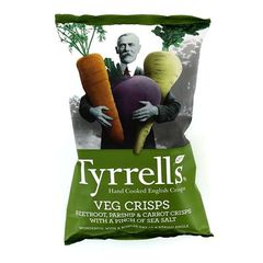 Chips de legumes varies TYRELL'S, 150g