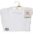 2 Tee shirts manches longues U ESSENTIEL, blanc, taille 4/5 ans