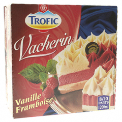 Vacherin Trofic Vanille framboise 1.2L