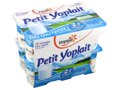 Yoplait, Petit Yoplait - Fromages frais nature, les 12 pots de 60 g