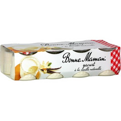 Bonne Maman yaourt a la vanille naturelle 8x125g