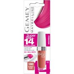 Gemey Maybelline, Super Stay 14h - Rouge a levres Ultimate Blush 180, le rouge a levres