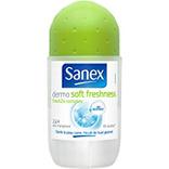 Déodorant soft freshness SANEX, bille, 50ml
