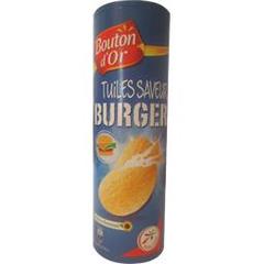 Bouton d'Or Tuiles saveur Burger la boite de 170 g