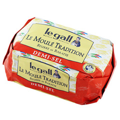 Beurre de baratte demi-sel LE GALL, 250g