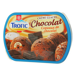 Glace chocolat noir Trofic 1l