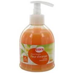 Cora crème lavante fleur d'oranger pompe 300ml