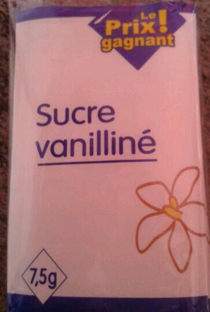 Sucre vanillé, 10x7,5g