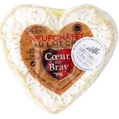 Coeur de Bray, Neufchatel au lait cru AOP, le fromage de 200 g
