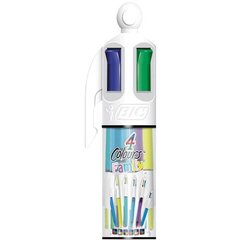 Bic tubo de 6 stylos bille 4 couleurs family
