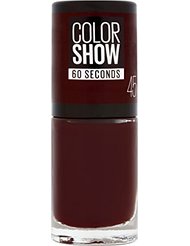 Gemey Maybelline Colorshow - Vernis à ongles -45 CHERRY ON THE CAKE - Rouge Foncé