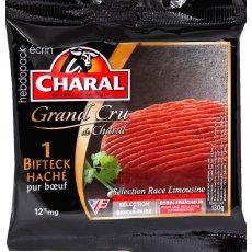 Bifteck hache Grand Cru CHARAL, 12% de MG, 1 piece, 130g