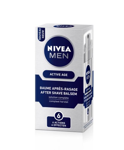 Baume apres-rasage Active Age NIVEA FOR MEN, flacon de 75ml