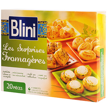 Surprises fromageres Blini x20 250g