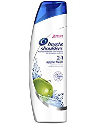 Head & Shoulders Shampooing Antipelliculaire 2 en 1 Apple Fresh 255 ml - Lot de 3
