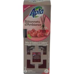 Apta, Batonnets d'ambiance delice de framboise & cranberry, la boite de 150 ml