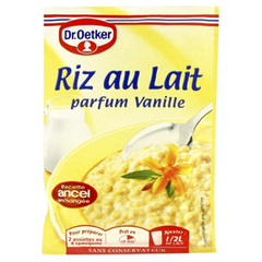 Preparation pour riz au lait saveur vanille ANCEL, 125g