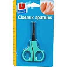 Ciseaux-spatules U, coloris assortis
