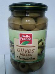 Olives vertes dénoyautées Bx 160g