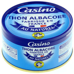 Thon albacore - Au naturel 140g