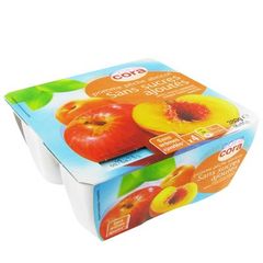 Pomme peche abricot sans sucre ajoutes