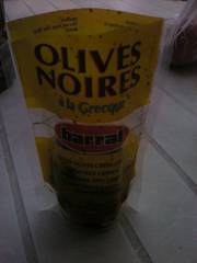 Olives Noires A la Grecque