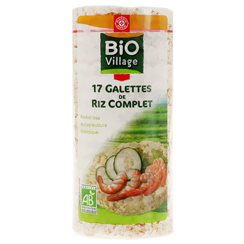 Galettes riz Bio Village Complet x17