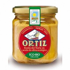 Thon blanc Germon à l'huile d'olive vierge extra Bio ORTIZ ,220g