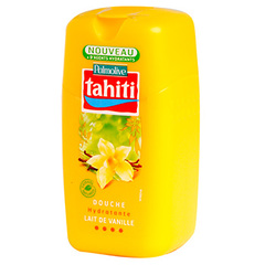 Tahiti, Gel douche vanille gourmande, le flacon de 250 ml