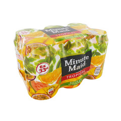 Minute maid tropical 6x33cl
