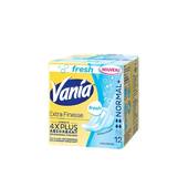 Vania serviettes hygieniques extra finesse normal plus fresh x12