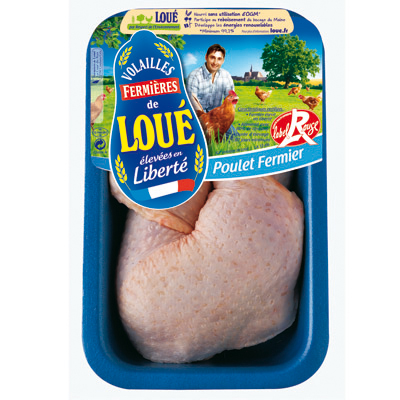 Cuisse de poulet Loue x2 480g