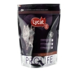 Croquettes premium Lycat Poulet 450g