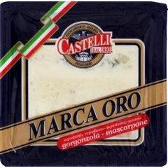 Castelli, Marca Oro, gorgonzola mascarpone, le fromage de 200g
