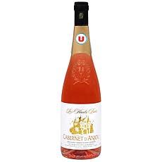 Vin rose AOC Cabernet d'Anjou Les Hauts Buis U, 75cl