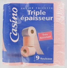 Casino papier toilette triple epaisseur