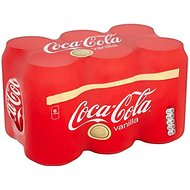 Coca-Cola vanille (6x330ml) - Paquet de 2