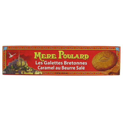 Mère Poulard, Galettes caramel, le paquet de 125 g