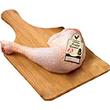 Cuisse poulet fermier blanc, TRADITION VOLAILLERE LOUE, Label Rouge,1 pièce, 260g 260 g