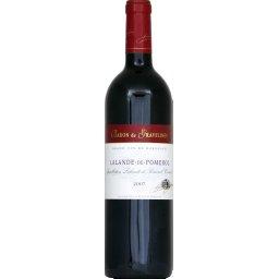 Lalande-de-pomerol, grand vin Bordeaux - Baron de Gravelines, la bouteille de 75cl