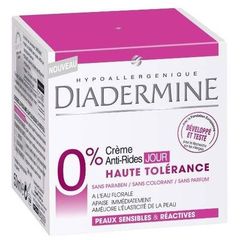Diadermine, Haute Tolerance - Creme anti-rides jour, le pot de 50 ml