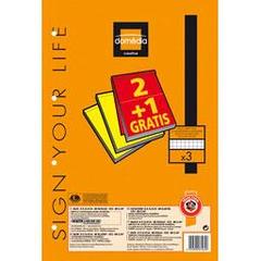 Domedia Creative, 2 + 1 BLOCS AGRAFeS 210x315 160 pages 80 Gr