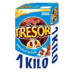 Cereales Tresor Kellogg's Chocolat au lait 1kg