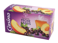 Infusion pêche cassis x25