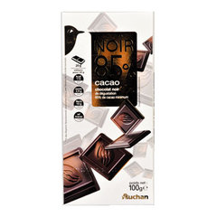 Auchan chocolat de degustation noir 85% - 100g