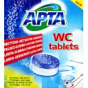 Apta, WC - Tablette WC Activ' Tabs détartre nettoie, les 8 tablettes de 20 g